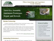 Advanced Rework Solutions Website Screenshot