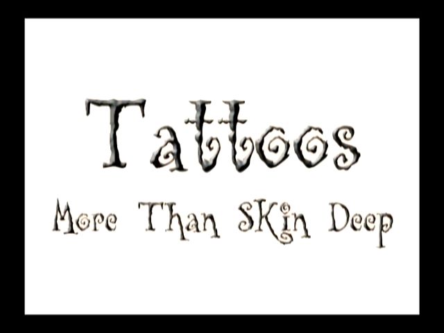 tattoos more than skin deep